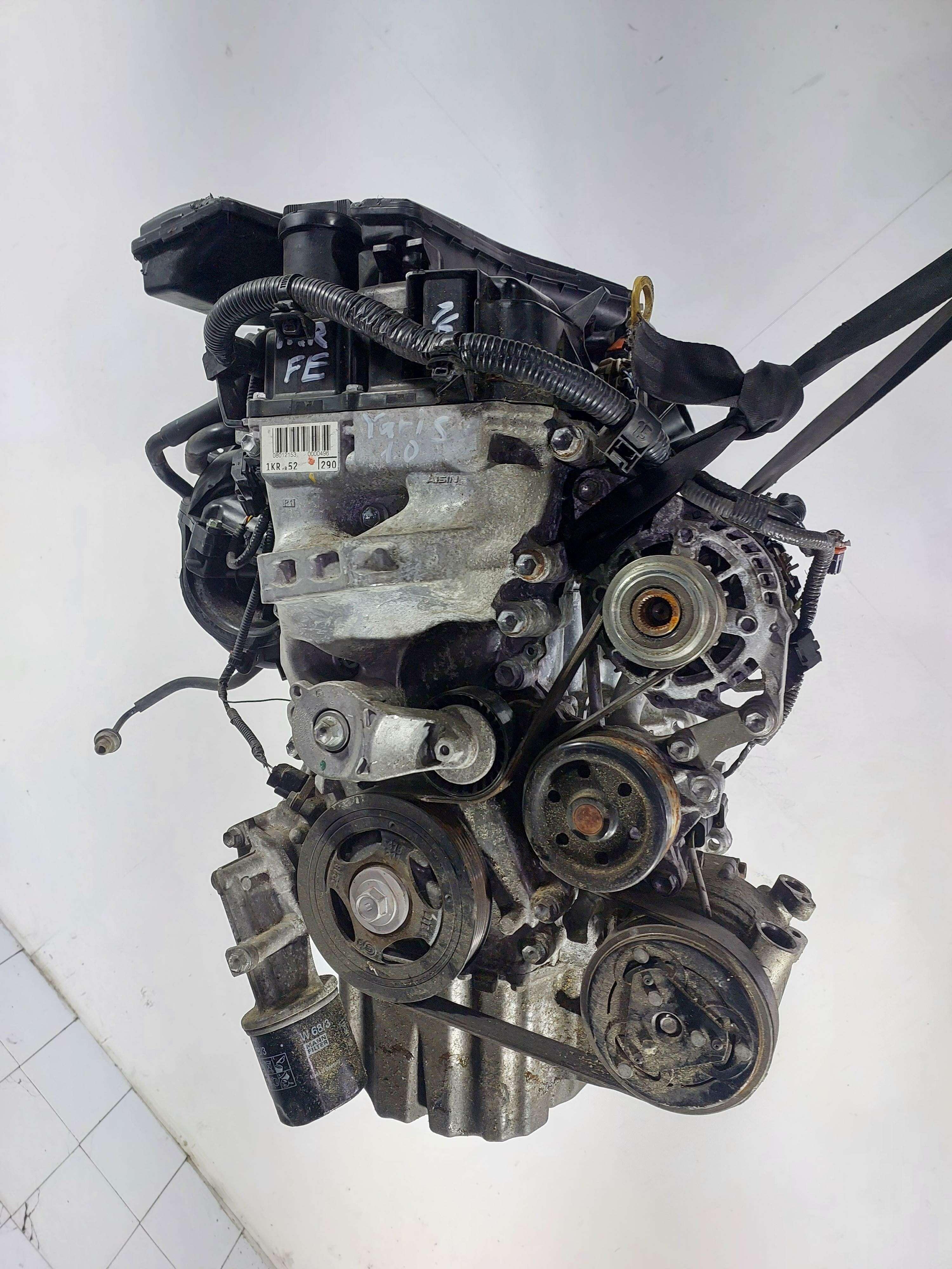 Двигатель (ДВС) - Toyota Yaris (1999-2005)