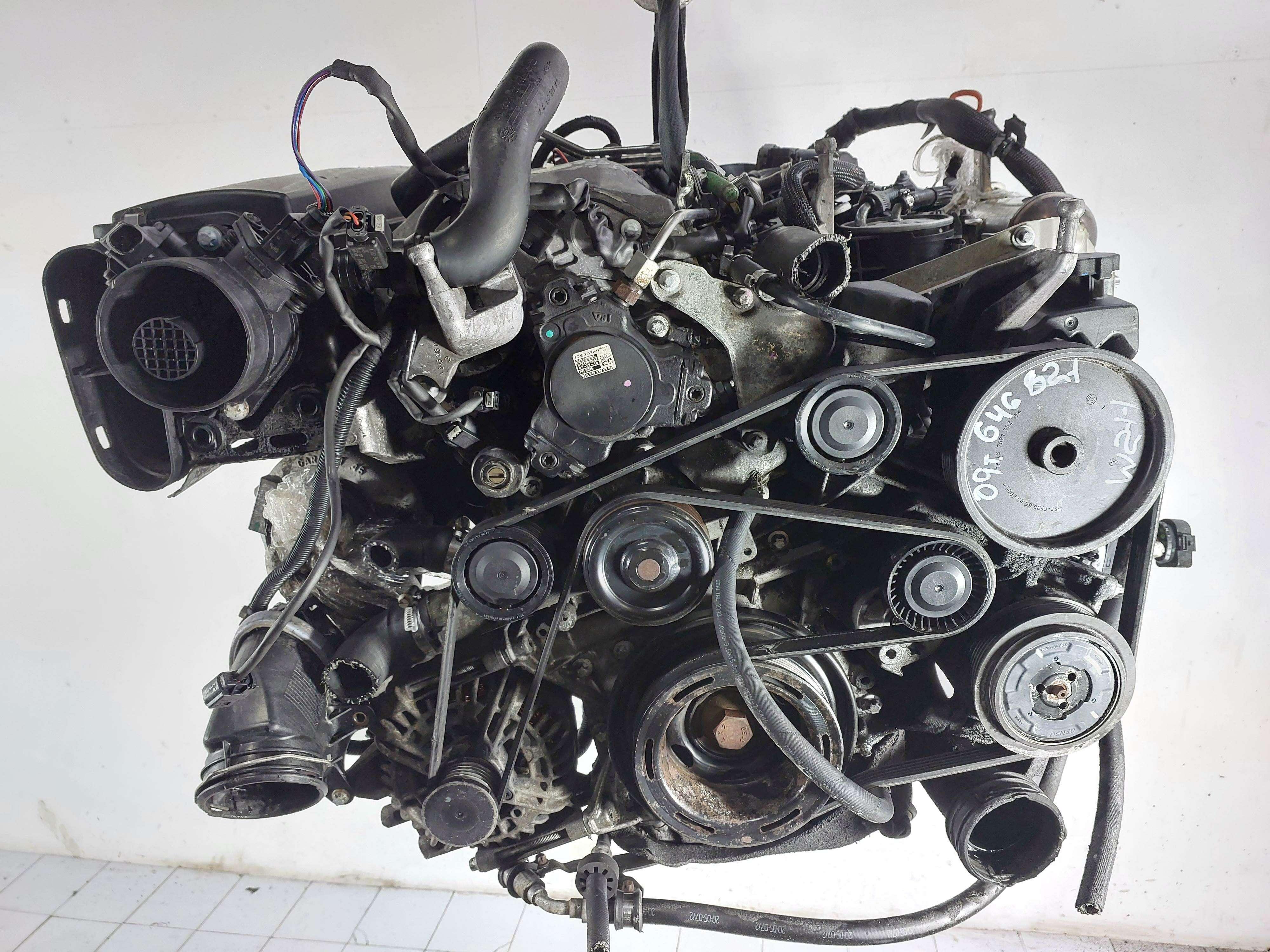 Двигатель (ДВС) - Mercedes E W211 (2002-2009)