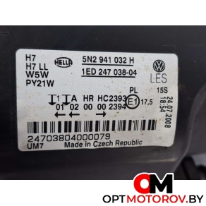 Фара левая  Volkswagen Tiguan 1 поколение 2008 5N2941032H #2