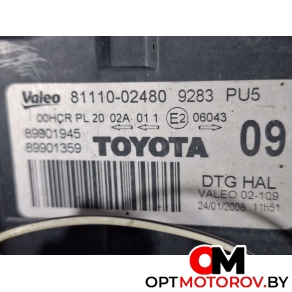 Фара правая  Toyota Auris 1 поколение 2008 8111002480, 89901945, 89901359 #3