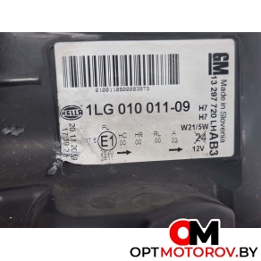 Фара левая  Opel Astra J 2010 1LG01001109, 13297720 #4