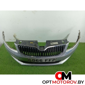 Бампер передний  Skoda Octavia 3 поколение (A7) 2016 5E0807221, 5EU807217E #2