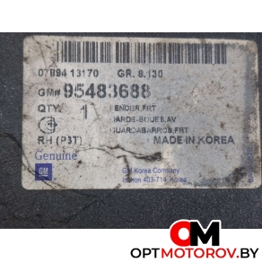 Крыло переднее правое  Chevrolet Aveo T300 2012 95483688, 0789413170 #4