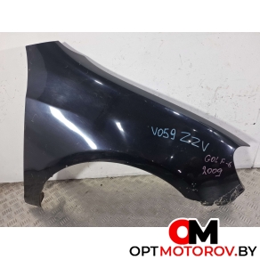 Крыло переднее правое  Volkswagen Golf 6 поколение 2009 5K6821216C #1