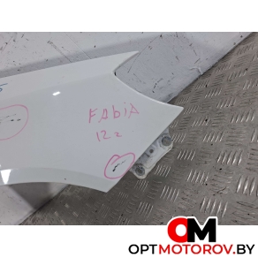 Крыло переднее правое  Skoda Fabia 2 поколение (5J) [рестайлинг] 2012 5J0821162 #2
