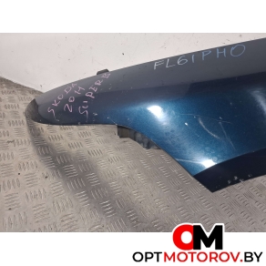 Крыло переднее левое  Skoda Superb 2 поколение 2011 3T0821171S #2