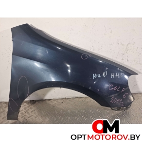 Крыло переднее правое  Volkswagen Golf 6 поколение 2012 5K6821216D, 5K6821216 #1