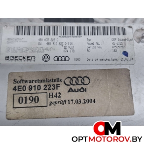 Усилитель звука  Audi A8 D3/4E [рестайлинг] 2007 4E0035223C, 4E0035223 #4