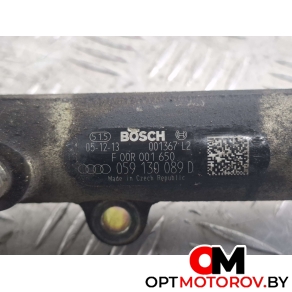 Топливная рампа  Audi A6 4F/C6 2005 059130089D, 059130089, 059130758 #2