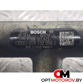 Топливная рампа  Audi A6 4F/C6 2005 059130090J, 059130090, 0281002665, 057130764B #2