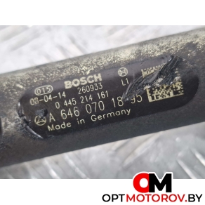 Топливная рампа  Mercedes-Benz Vito W639 2008 0445214161,A6460701895, A7420780149, 0281002794 #3
