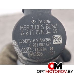 Топливная рампа  Mercedes-Benz C-Класс W203/S203/CL203 [рестайлинг] 2006 A6110780449, 0281002494, 0445214073, A6460700295, 0281002504 #3