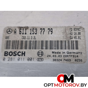 Блок управления двигателем  Mercedes-Benz C-Класс W203/S203/CL203 [рестайлинг] 2004 A6111537779, 0281011001 #2