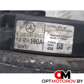 Генератор  Mercedes-Benz C-Класс W203/S203/CL203 2002 A0001502550 #2