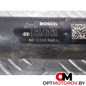 Топливная рампа  Hyundai Santa Fe 2 поколение (CM) 2006 0445214085, 3140027400, 0281002507 #2