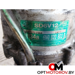 Компрессор кондиционера  Volkswagen Polo 3 поколение 2003 6N0820803B           #6