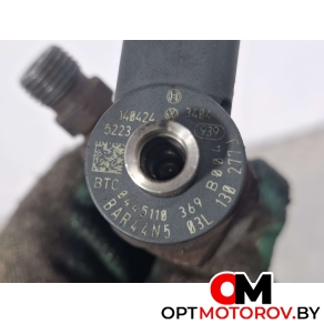 Форсунка топливная  Volkswagen Caddy 3 поколение [рестайлинг] 2014 0445110369, 03L130277J #3