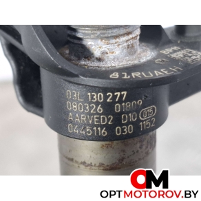 Форсунка топливная Volkswagen Passat B6 2008 03L130277, 0445116030 #2 Форсунка топливная Volkswagen Passat B6 2008 03L130277, 0445116030 #2