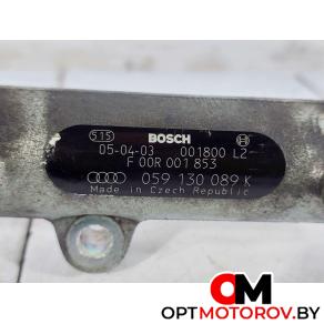 Топливная рампа  Audi A4 B7 2007 059130089K, F00R001853, 0281002691 #2