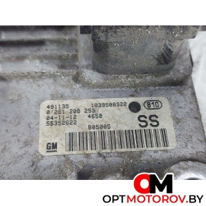 Блок управления двигателем  Opel Corsa C [рестайлинг] 2005 55352622, 0261208253 #2