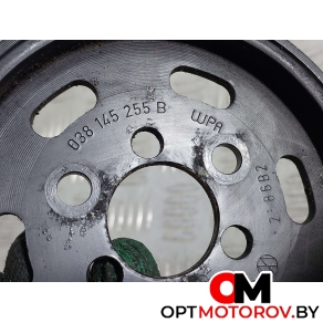 Фланец (тройник) системы охлаждения  Audi A4 B8/8K 2008 038145255B #3