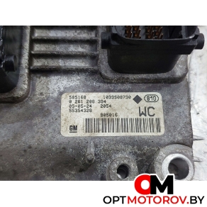 Блок управления двигателем  Opel Corsa C [рестайлинг] 2006 55354328, 0261208394 #2