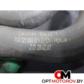 Трубка охлаждающей жидкости металлическая  Volkswagen Touareg 1 поколение 2005 7L6121070D, 7L6121065B, 7L6121065C, 7L6121063D, 7L6121058D #6