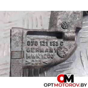 Трубка охлаждающей жидкости металлическая  Volkswagen Touareg 1 поколение 2005 070121133C #2