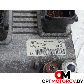 Блок управления двигателем  Opel Astra H/Family [рестайлинг] 2010 55558787, 0261208396 #2