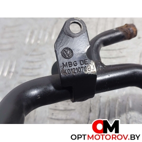 Трубка охлаждающей жидкости металлическая  Volkswagen Golf 5 поколение 2006 1K0121070BJ, 1K0121036AT #3