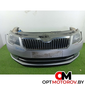 Передняя часть (ноускат) в сборе  Skoda Superb 2 поколение [рестайлинг] 2013 3T0807221K #1