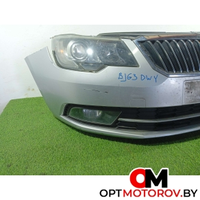 Передняя часть (ноускат) в сборе  Skoda Superb 2 поколение [рестайлинг] 2013 3T0807221K #3
