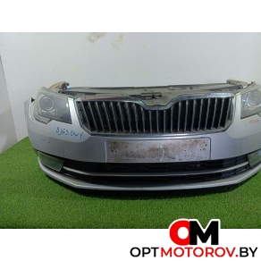 Передняя часть (ноускат) в сборе  Skoda Superb 2 поколение [рестайлинг] 2013 3T0807221K #4