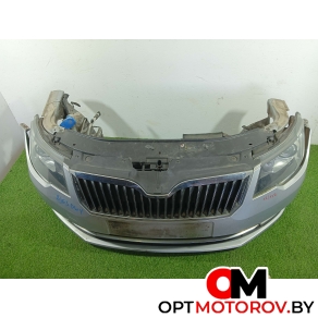 Передняя часть (ноускат) в сборе  Skoda Superb 2 поколение [рестайлинг] 2013 3T0807221K #6