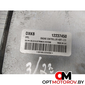 Блок управления двигателем  Opel Astra G 2003 12237450 #2