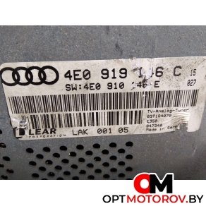 Блок мультимедиа  Audi A8 D3/4E [рестайлинг] 2006 4E0919146C, 4E0035541P #7
