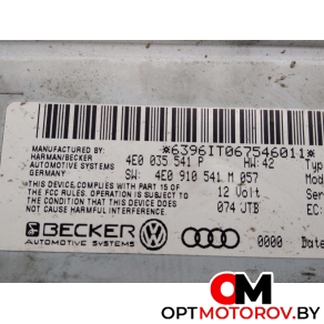 Блок мультимедиа  Audi A8 D3/4E [рестайлинг] 2006 4E0919146C, 4E0035541P #8