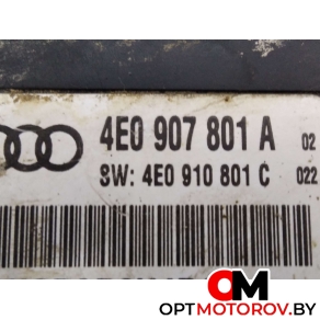 Блок ручника (стояночного тормоза)  Audi A8 D3/4E [рестайлинг] 2006 4E0907801A, 4E0910801C #2
