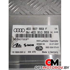 Блок управления подвеской  Audi A8 D3/4E [рестайлинг] 2006 4E0907553F, 4E0910553H #2