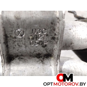 Трубка охлаждающей жидкости металлическая  Skoda Octavia 3 поколение (A7) 2014 03C121050P #2