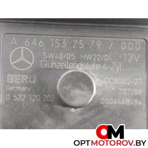 Реле накала свечей  Mercedes-Benz E-Класс W211/S211 [рестайлинг] 2008 A6461532579, 0522120202 #5