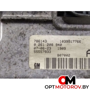 Блок управления двигателем  Opel Corsa D 2007 55557933 #2