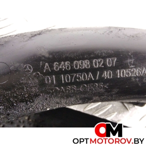 Патрубок интеркулера  Mercedes-Benz E-Класс W211/S211 [рестайлинг] 2009 A6460980207 #5