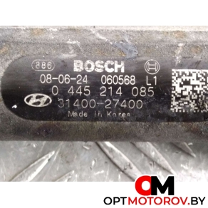 Топливная рампа  Hyundai Santa Fe 2 поколение (CM) 2009 0281002507, 0445214085, 3140027400 #8