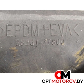 Патрубок интеркулера  Hyundai Santa Fe 2 поколение (CM) 2009 2826127800, 2826227800 #5