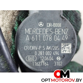 Топливная рампа  Mercedes-Benz C-Класс W203/S203/CL203 [рестайлинг] 2004 A6110780449, 0281002494, A6110700395, 0445214038 #3