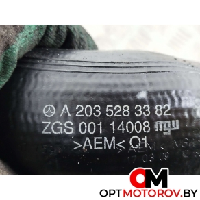 Патрубок интеркулера  Mercedes-Benz C-Класс W203/S203/CL203 [рестайлинг] 2004 A2035283382 #2