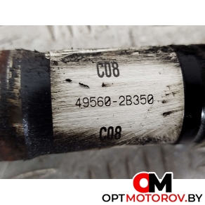 Полуось передняя правая  Hyundai Santa Fe 2 поколение (CM) 2007 495602B350 #2