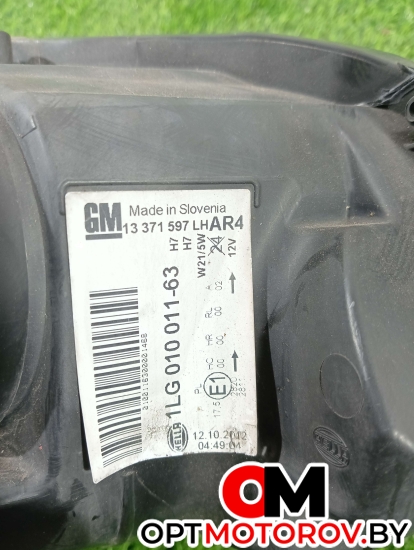 Патрубок воздушного фильтра  Opel Astra J 2012 13371597 #4