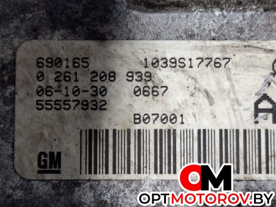 Блок управления двигателем  Opel Corsa D 2006 55557932, 0261208939 #2